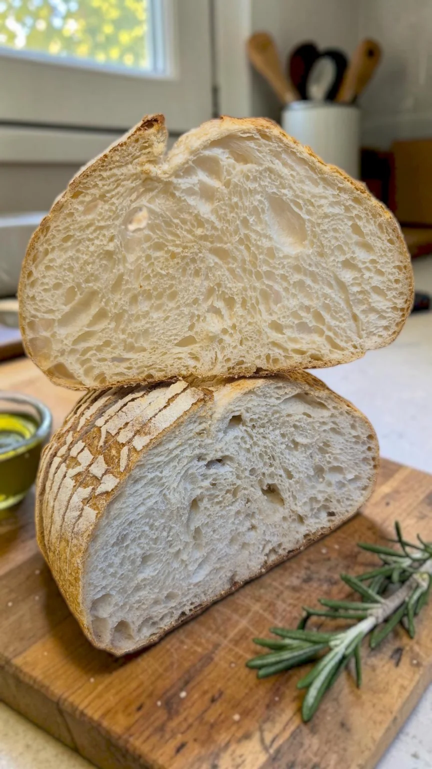 Pan de campo blanco abierto