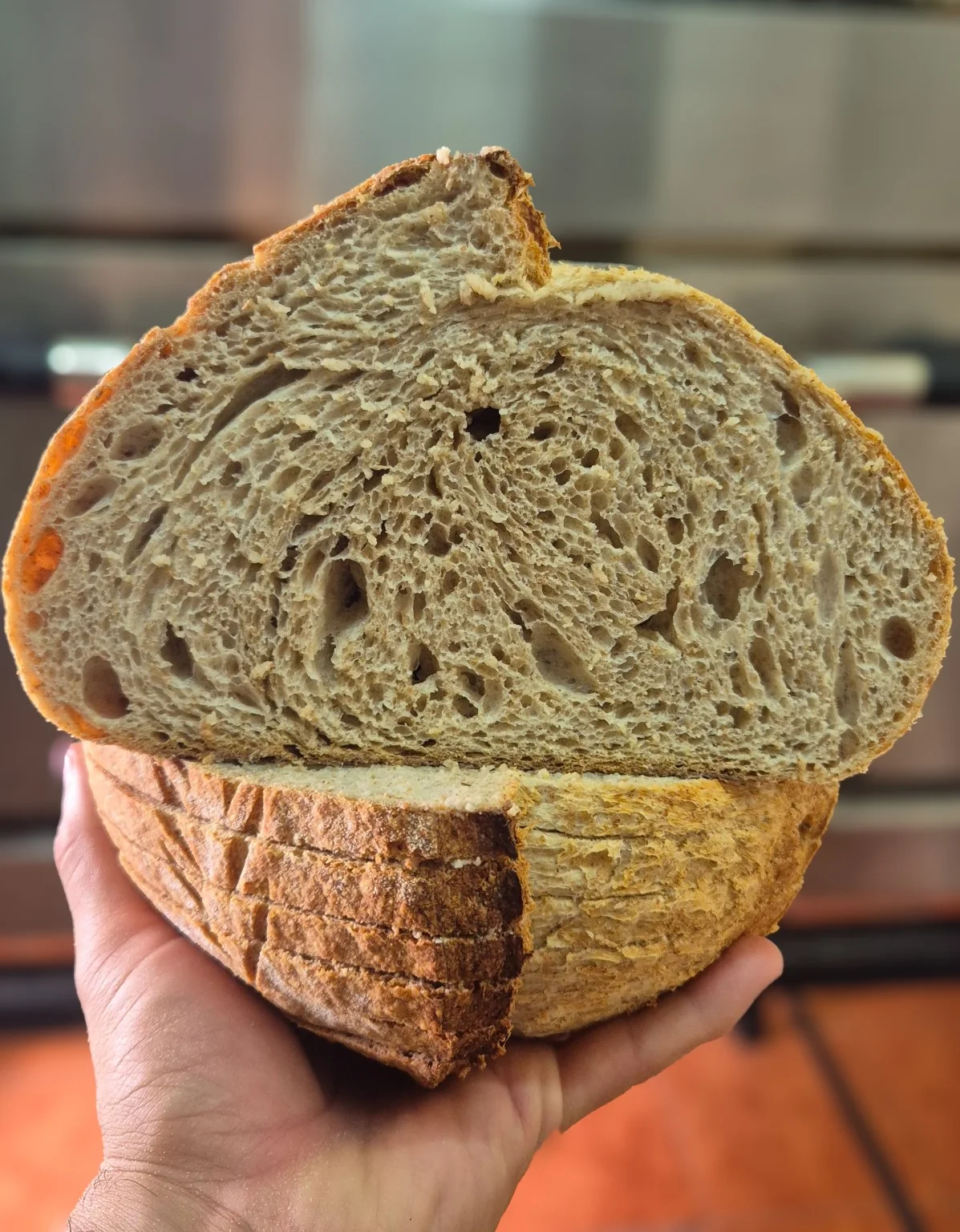 Pan de campo integral abierto